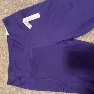 Purple Athletic Leggings